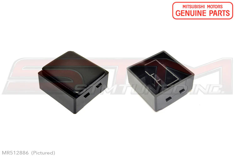 Mitsubishi Blank Instrument Panel Plug (Mirror Delete) - Evo 7/8/9 - Image 2