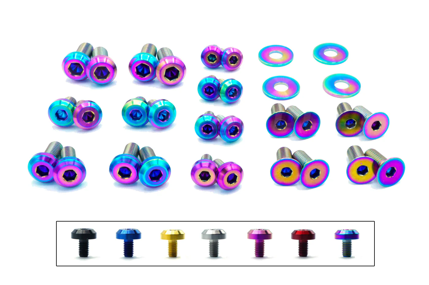 Dress Up Bolts Door Kit for F80 M3 (BMW-021)
