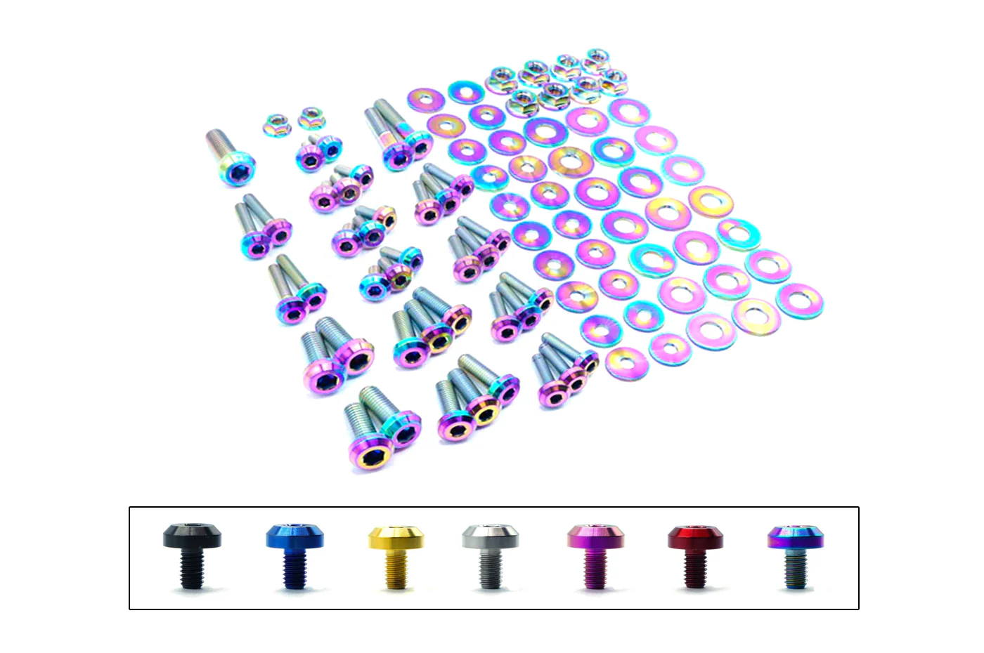 Dress Up Bolts Stage 1 Engine Bay Kit for G80 M3 (BMW-032)