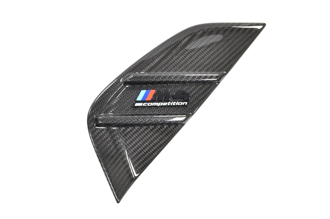 BMW M Performance Carbon Fiber Fender Badges for G82/G83 M4 - Image 3
