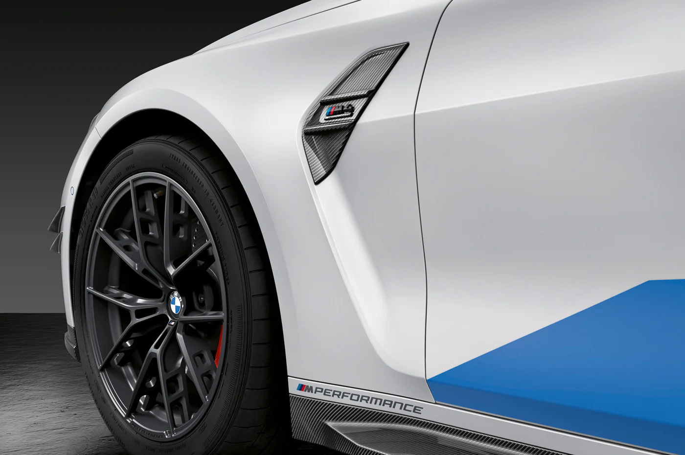 BMW M Performance Carbon Fiber Fender Badges for G82/G83 M4 - Image 5
