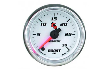 Boost: 0-30 PSI - C2 Stepper Motor Gauge (2 1/16")