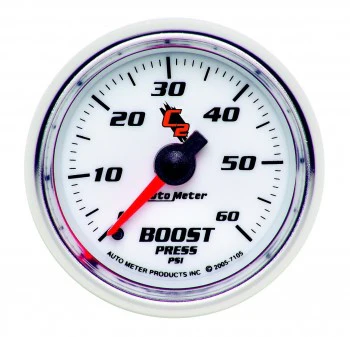 Boost: 0-60 PSI - C2 Mechanical Gauge (2 1/16") - Image 2