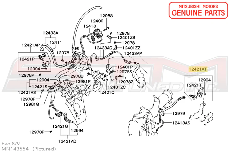 Mitsubishi Boost Control Solenoid - Evo 8/9 - Image 4