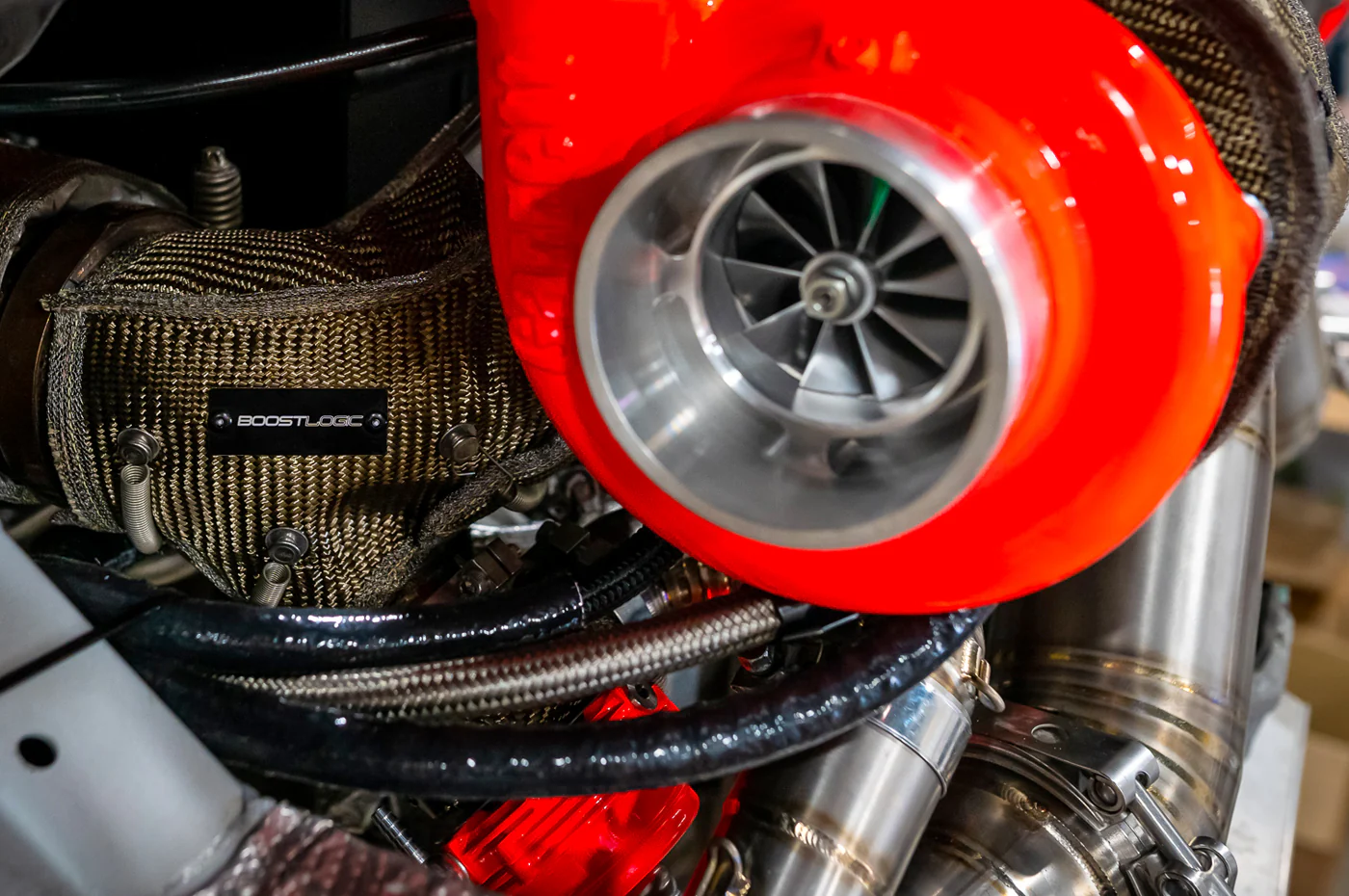 Boost Logic Heat Management Package for R8/Huracan Turbo Kits - Image 6