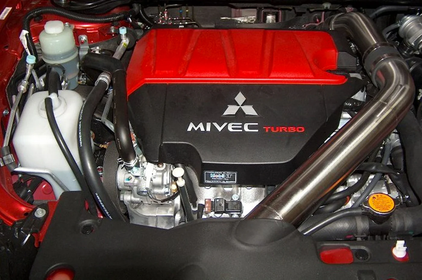 Buschur Upper Intercooler Pipe for Evo X - Image 2
