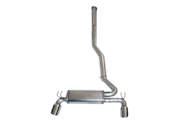 Buschur Cross Flow Catback Exhaust for Evo X