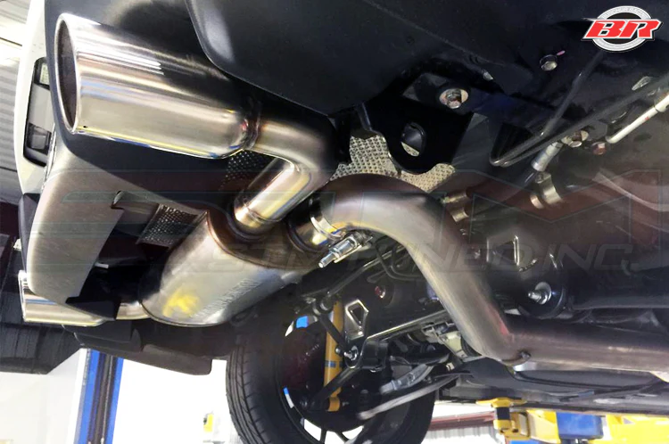 Buschur Cross Flow Catback Exhaust for Evo X - Image 2