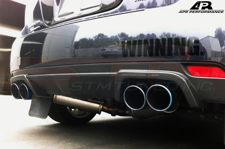 APR Carbon Fiber Exhaust/Bumper Heatshield for 08-14 WRX/STi Hatch (CBX-WRXHSHAT) *Discontinued* - Image 3