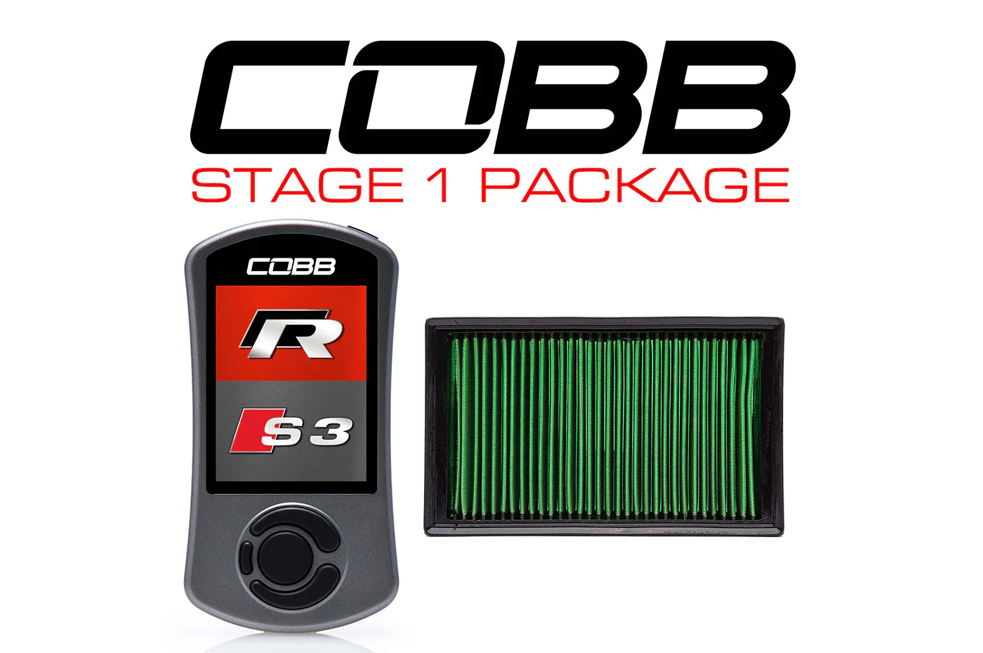 COBB Stage 1 Power Package with DSG for Audi S3 8V (VLK0030010-DSG)