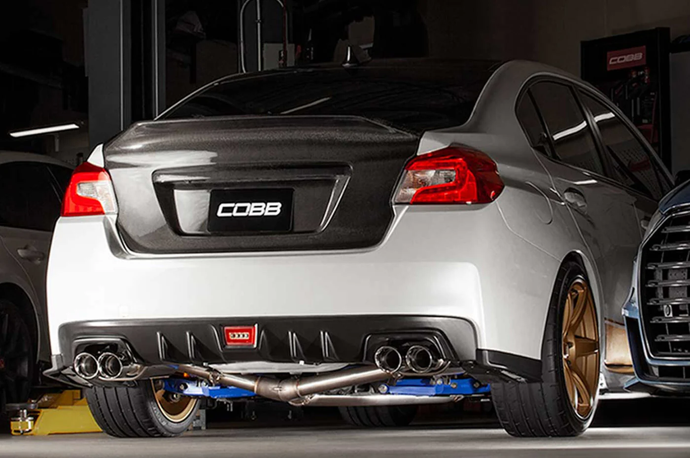 COBB Stainless Steel Cat-Back Exhaust for 2011-2021 WRX/STi Sedan (515160) - Image 18