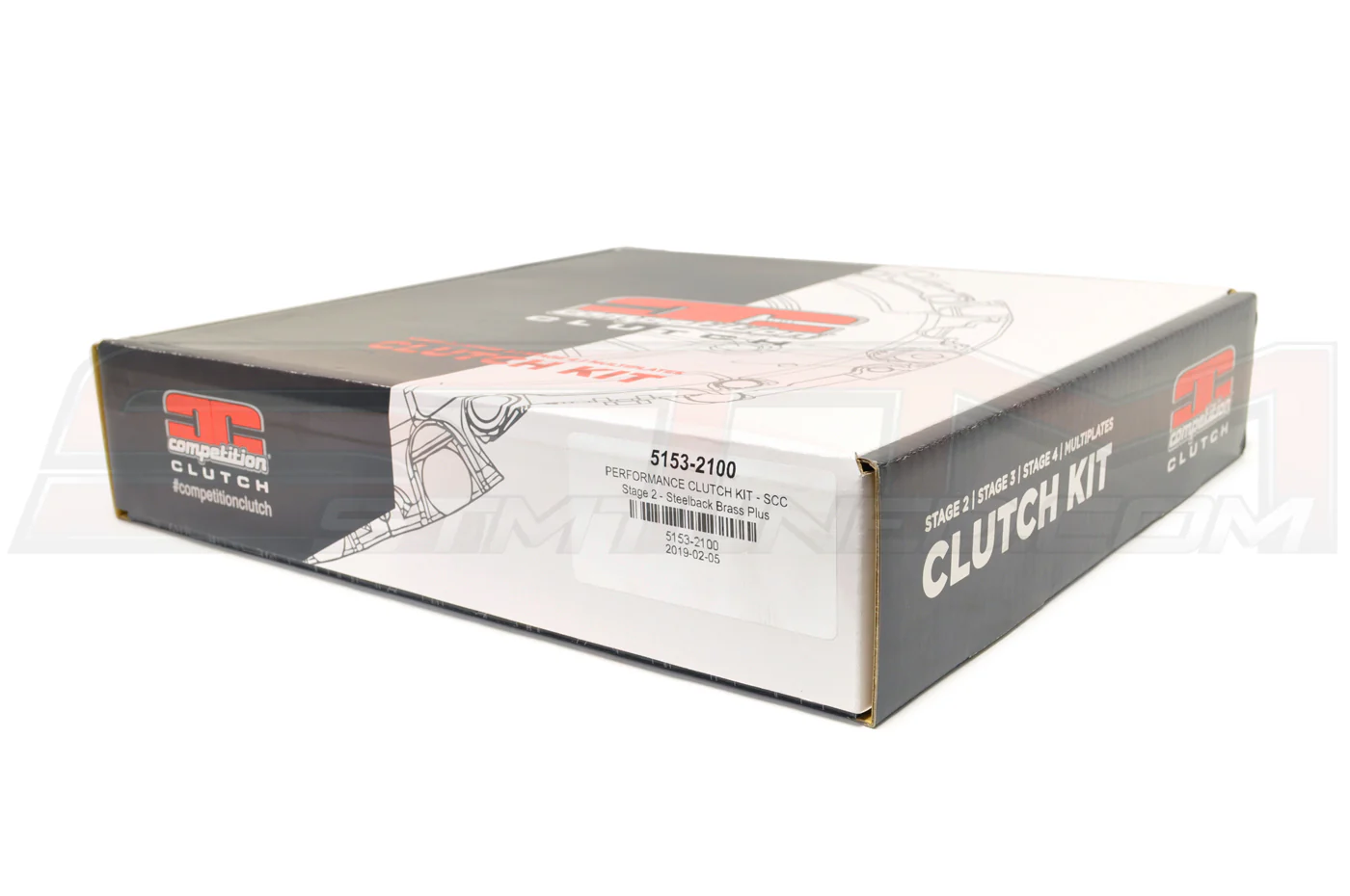 Competition Clutch Stage 2 Clutch Kit with Sprung Disc for Evo X (5153-2100) - Image 11