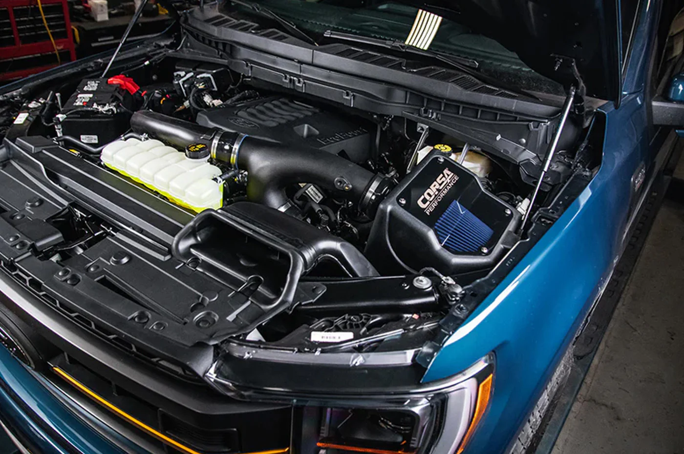 Corsa Closed Box Air Intake for 2021+ Gen3 Ford F150 Raptor (49135) - Image 5