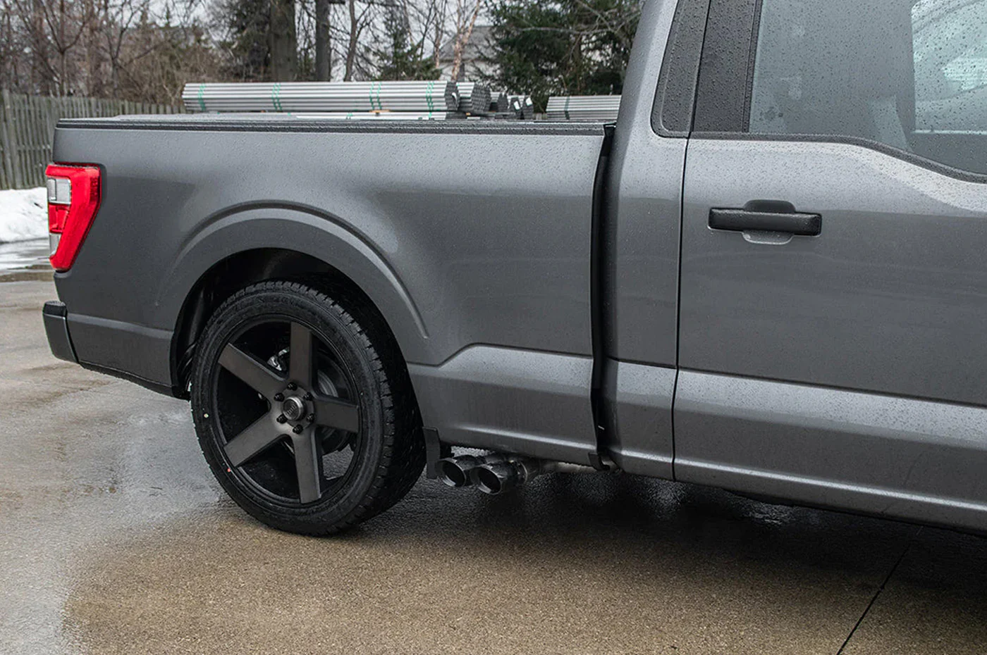 Corsa Sport 3" Cat-Back Front of Tire Exit Exhaust for 2021+ Gen3 F150 Raptor (21165) - Image 3