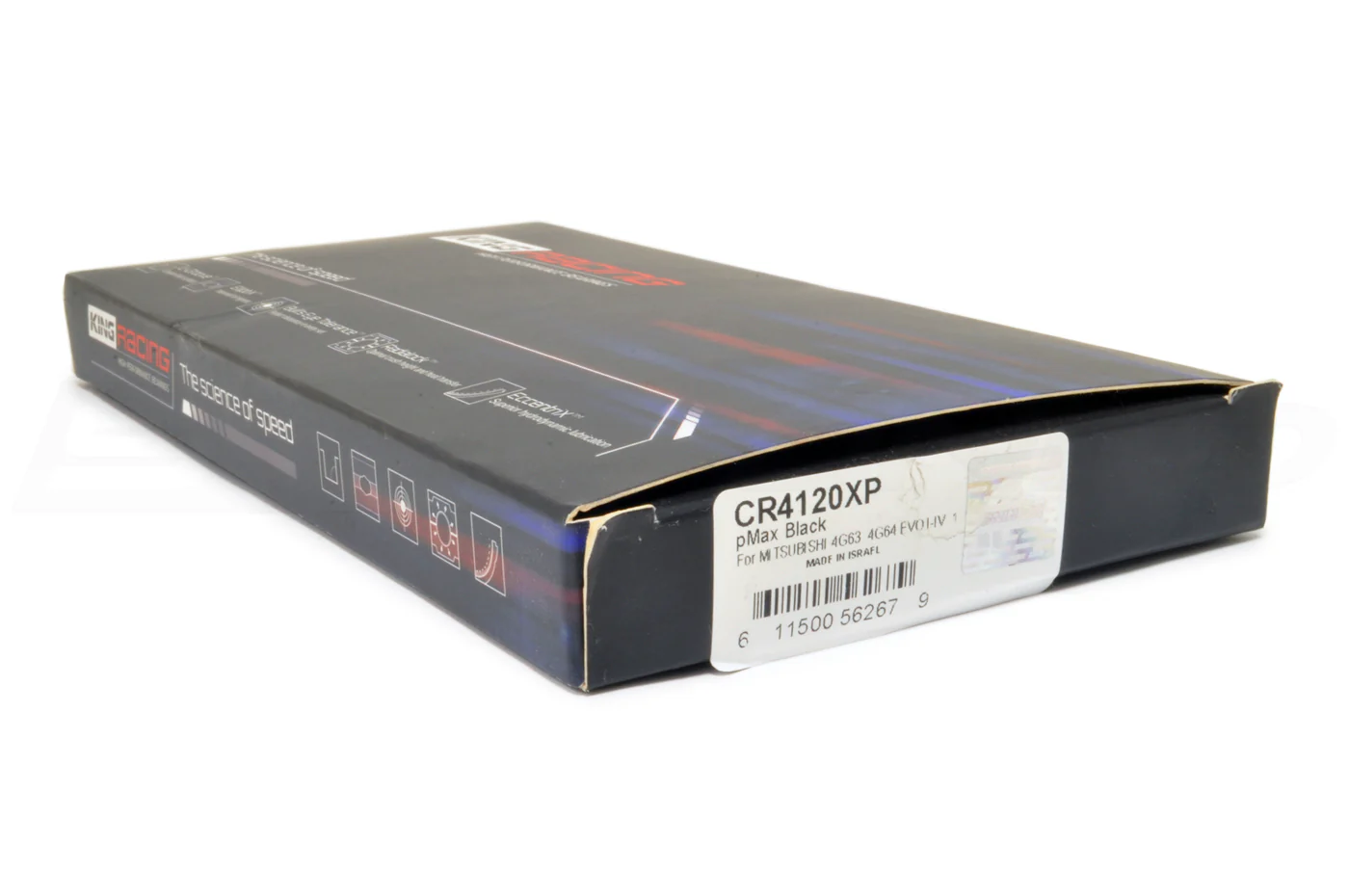 King XPC coated Rod Bearings for 7-Bolt 4G63 Evo DSM (CR4120XPC) *Backorder ETA 9/2026* - Image 5