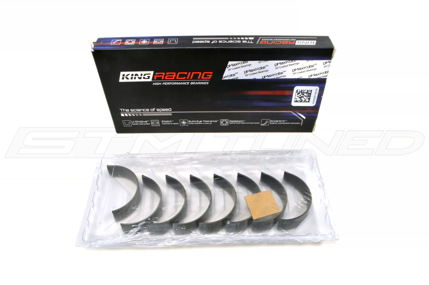 King Race Polymer pMaxBlack Rod Bearings for Evo X 4B11 (CR4586XPC) - Image 3