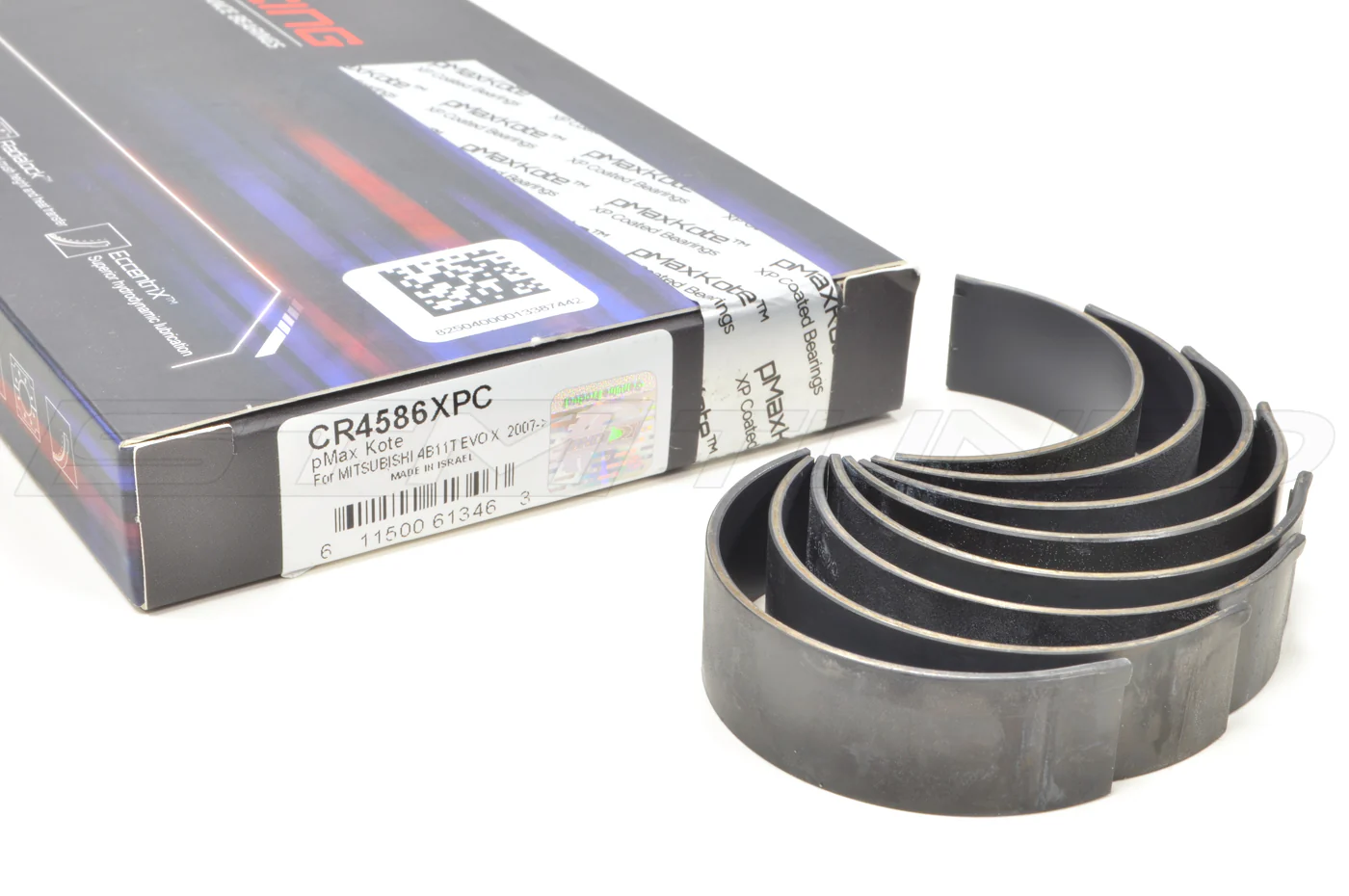 King Race Polymer pMaxBlack Rod Bearings for Evo X 4B11 (CR4586XPC) - Image 4