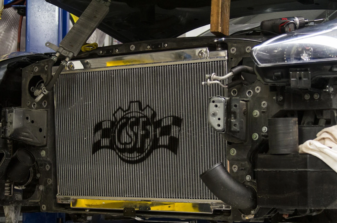 CSF Performance Aluminum Radiator for 2009+ Nissan R35 GTR VR38DETT (7041) - Image 2