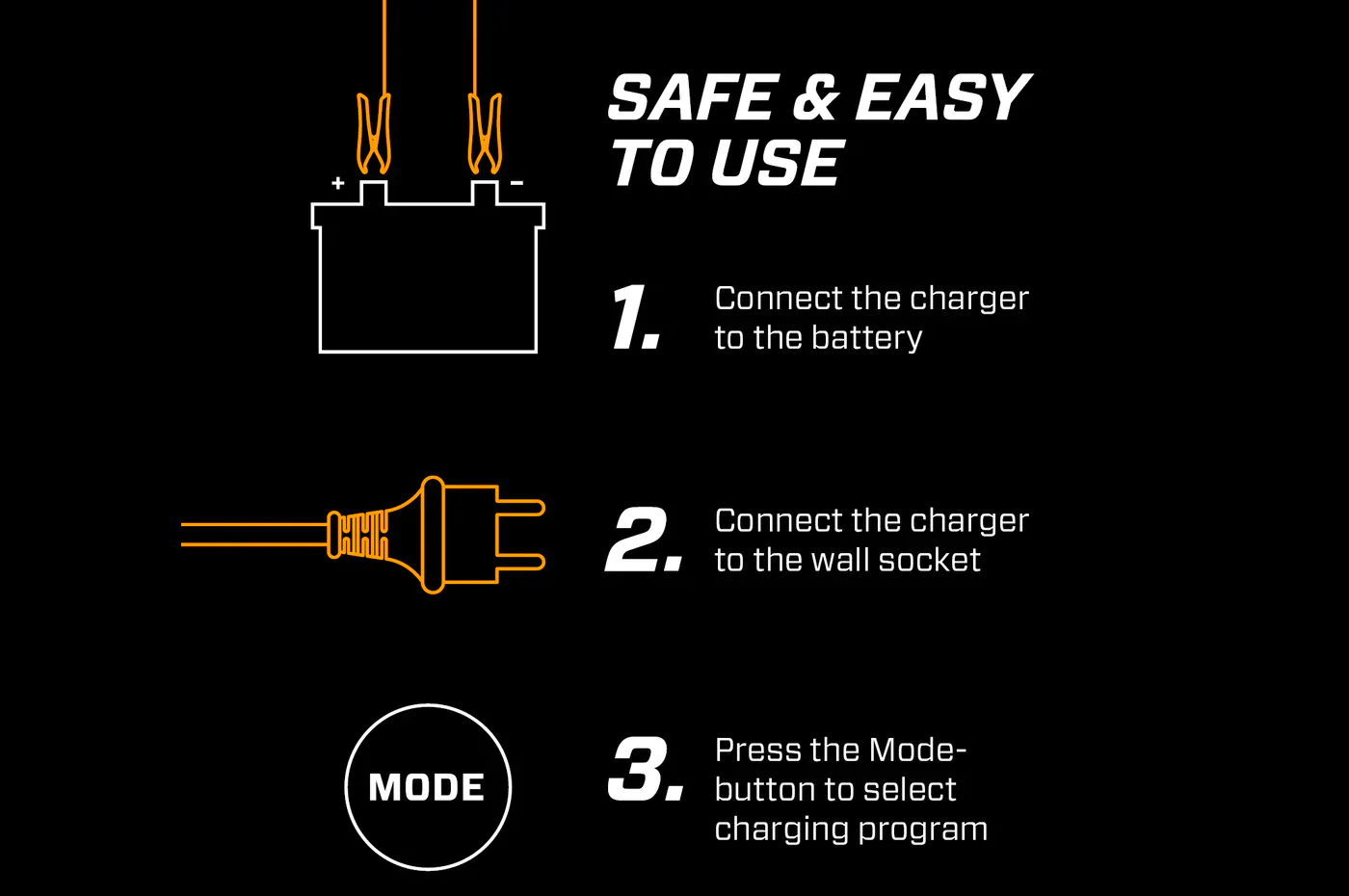 CTEK MXS 5.0 Battery Charger for 12 Volt Batteries (40-206) - Image 7