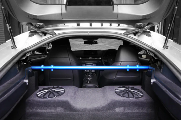 Cusco Rear Power Brace and Harness Bar for 2020 Supra (1C2-492-TP) - Image 5