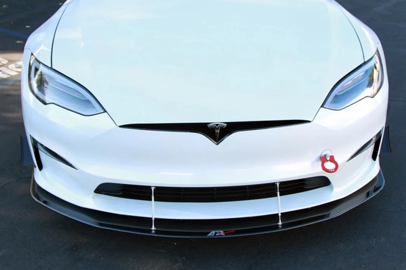 APR Carbon Front Wind Splitter for Tesla Model S Plaid (CW-266021) - Image 2