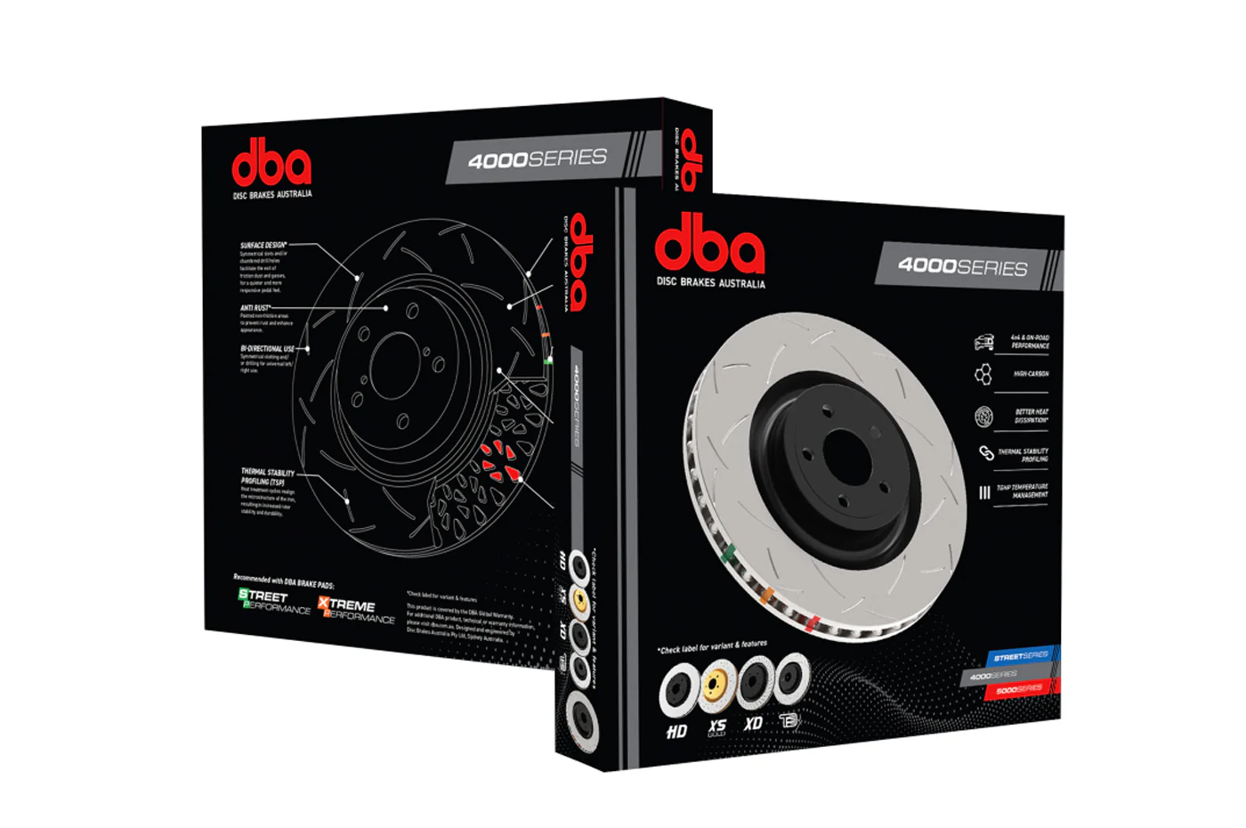 DBA 4000 T3 Slotted Rotor for 2017-2020 RS3 Rear - Image 3