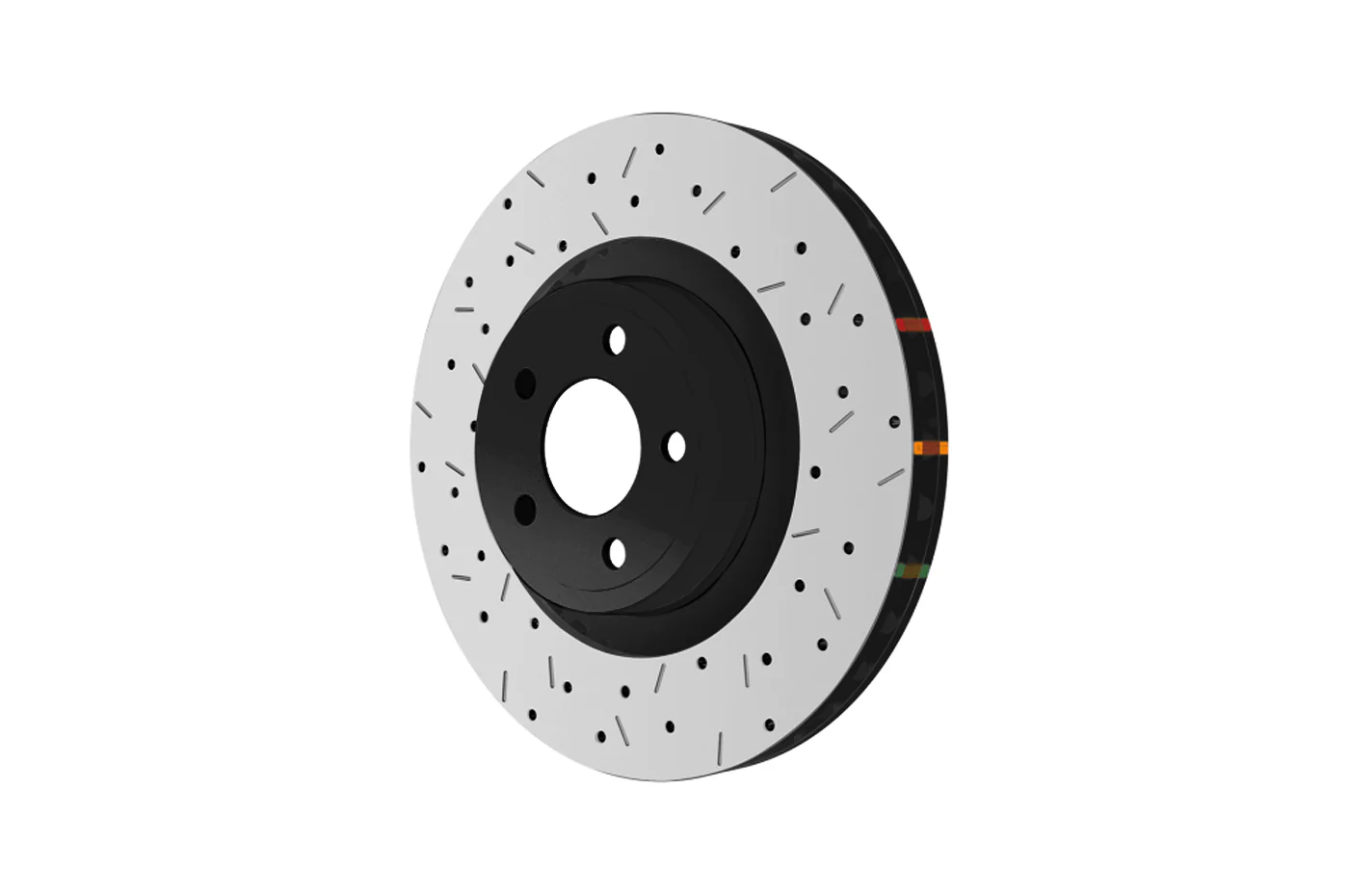 DBA 4000 XS Drilled Slotted Rotor for Focus RS MK3
