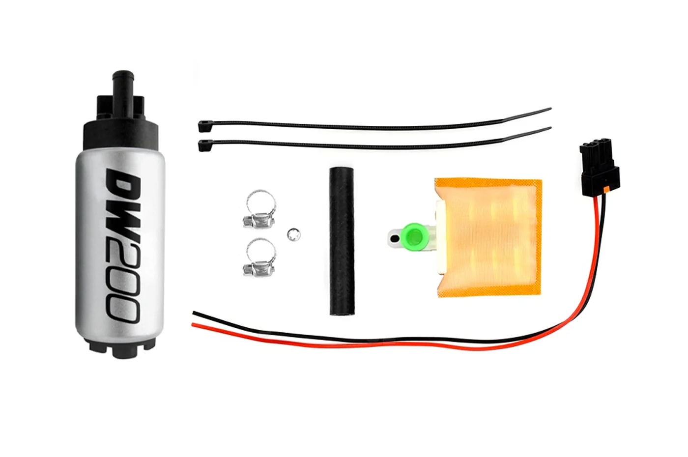 DeatschWerks DW200 255LPH Fuel Pump & Install Kit - Image 2