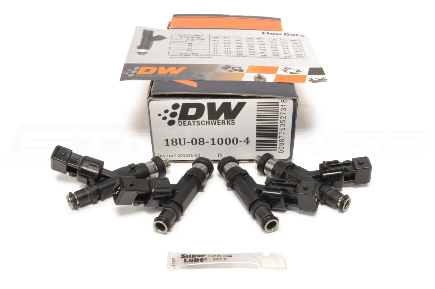 DeatschWerks 1000cc Fuel Injectors High Z for DSM/Evo (18U-08-1000-4) - Image 5