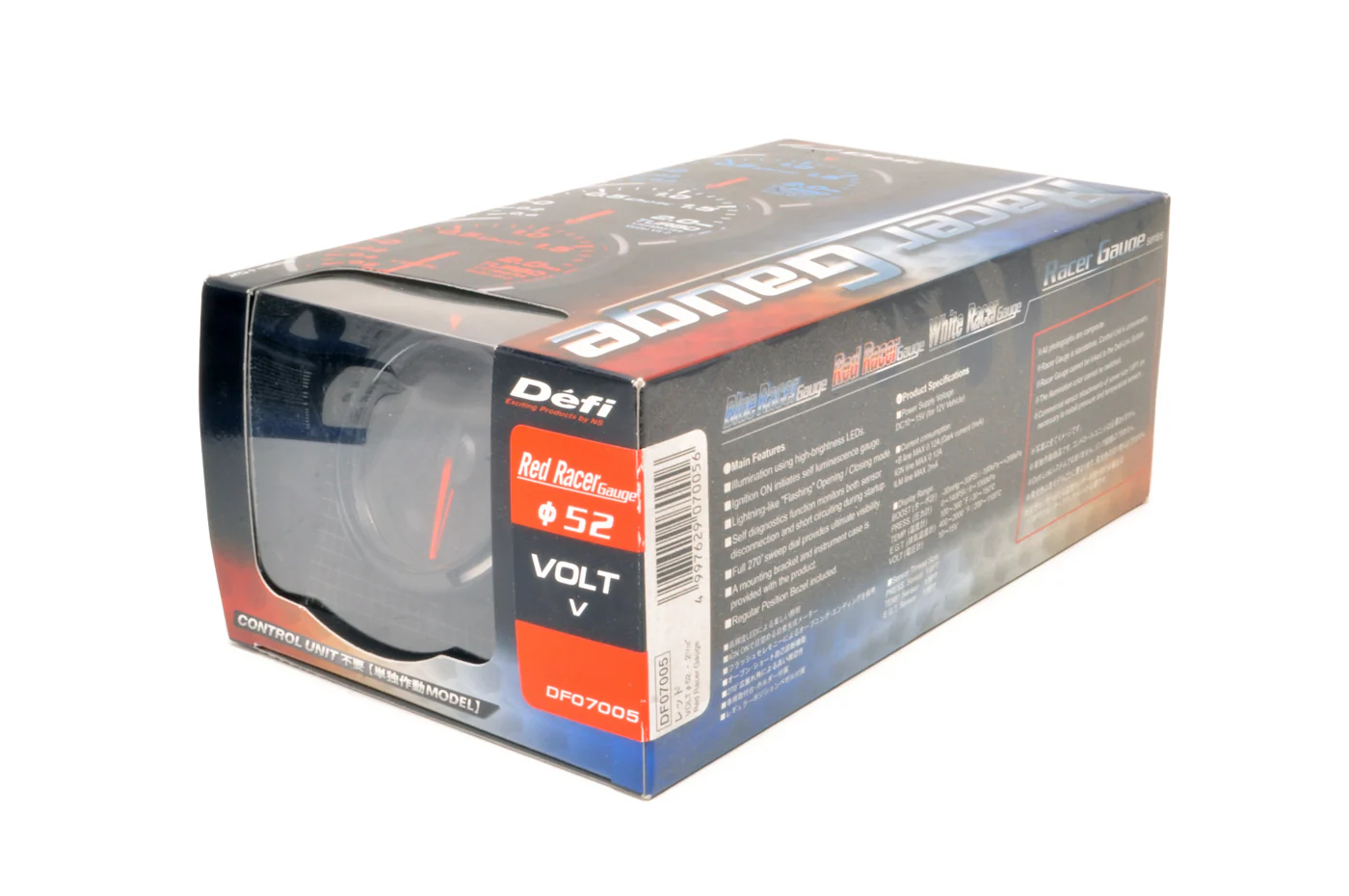 Defi Red Racer 52mm Volt Gauge (DF07005) * Unavailable* - Image 4