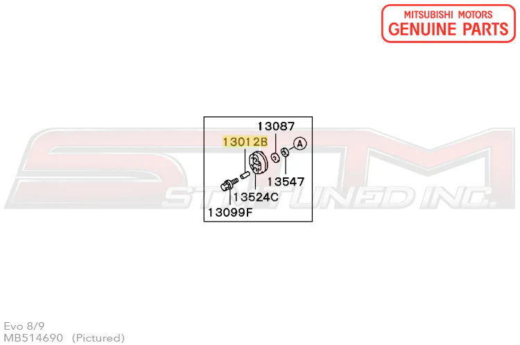 Mitsubishi Exhaust Hanger (A) Downpipe - Evo 8/9 - Image 5