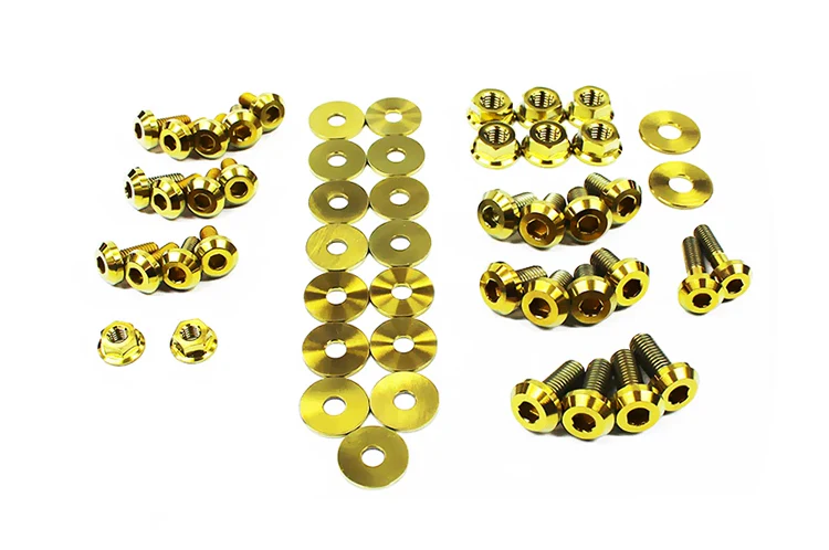 Dress Up Bolts Titanium Engine Bay Kit for 02-03 WRX (SUB-011) - Image 4