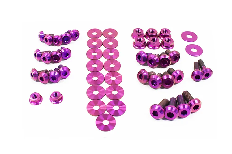 Dress Up Bolts Titanium Engine Bay Kit for 02-03 WRX (SUB-011) - Image 6