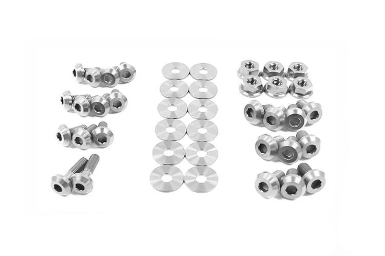 Dress Up Bolts Titanium Engine Bay Kit for 06-07 WRX/STi (SUB-001) - Image 5