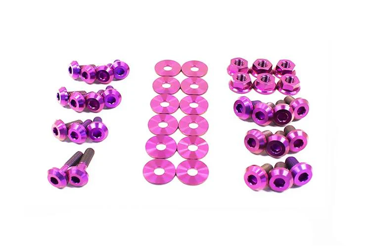 Dress Up Bolts Titanium Engine Bay Kit for 06-07 WRX/STi (SUB-001) - Image 6