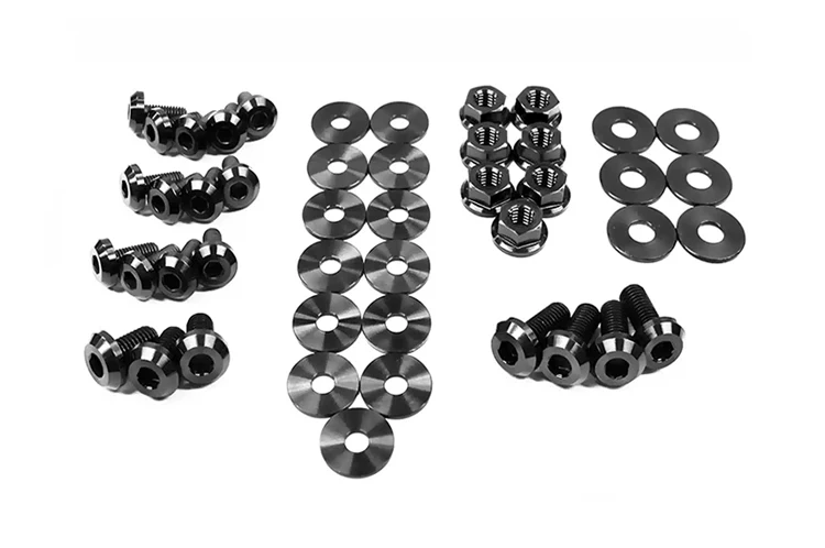 Dress Up Bolts Titanium Engine Bay Kit for 08-14 WRX/STi (SUB-005) - Image 2