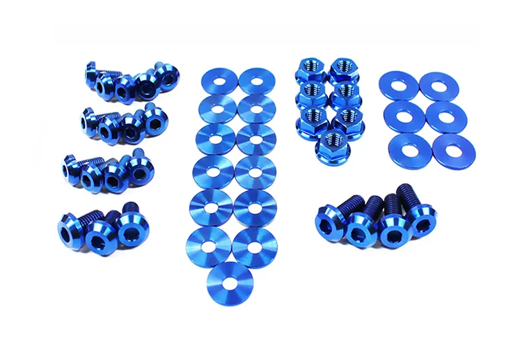 Dress Up Bolts Titanium Engine Bay Kit for 08-14 WRX/STi (SUB-005) - Image 3
