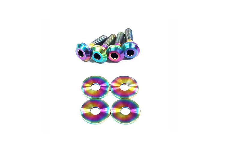 Dress Up Bolts Titanium Engine Cover Kit for R35 GTR (NIS-039) - Image 2