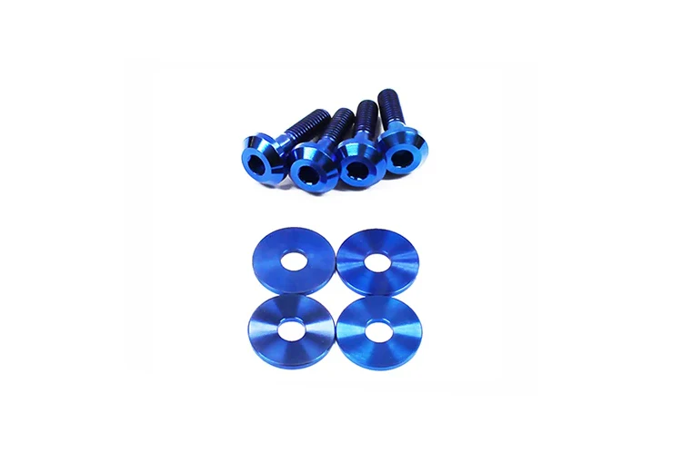 Dress Up Bolts Titanium Engine Cover Kit for R35 GTR (NIS-039) - Image 3