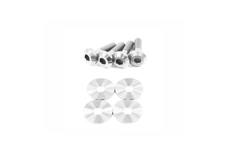 Dress Up Bolts Titanium Engine Cover Kit for R35 GTR (NIS-039) - Image 5