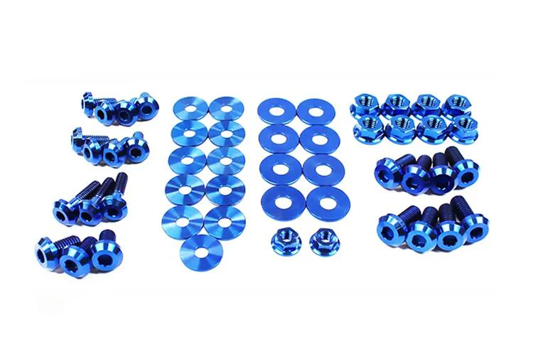 Dress Up Bolts Titanium Engine Kit for Nissan 350Z (NIS-009)