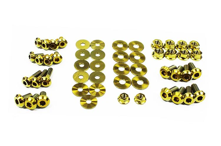 Dress Up Bolts Titanium Engine Kit for Nissan 350Z (NIS-009) - Image 3