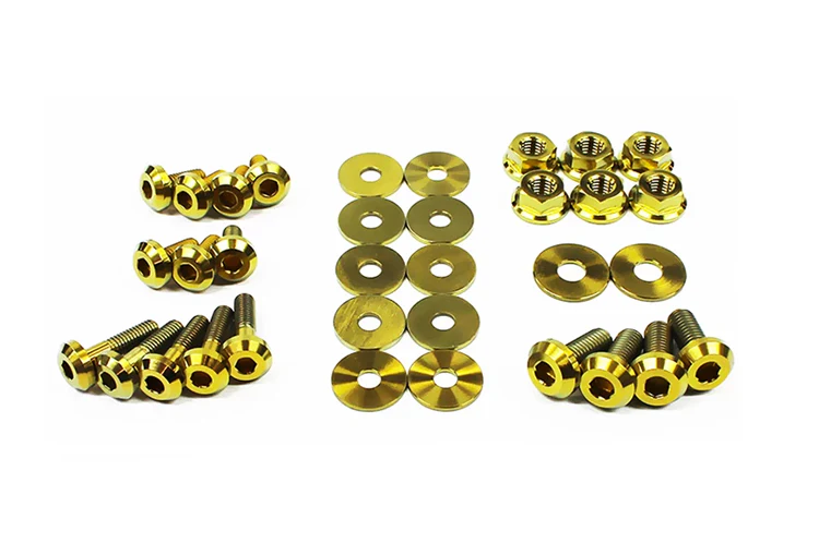Dress Up Bolts Titanium Engine Kit for Nissan 370Z (NIS-012) - Image 3