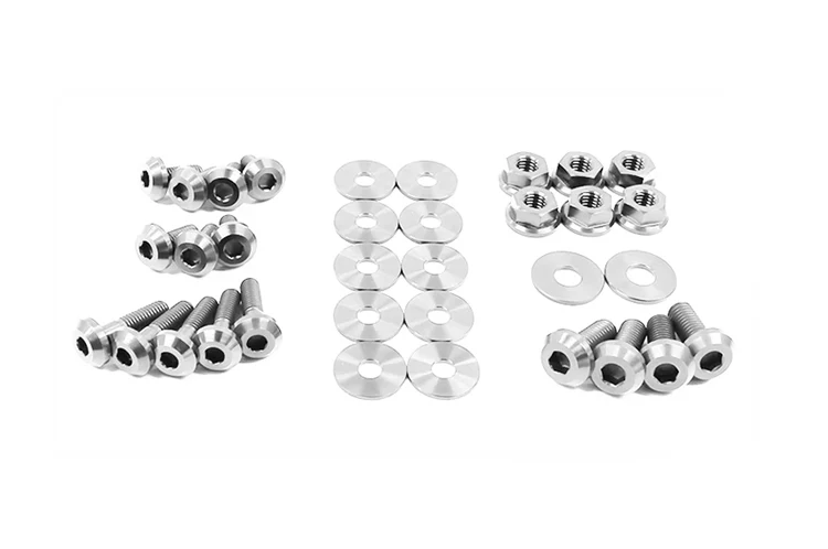 Dress Up Bolts Titanium Engine Kit for Nissan 370Z (NIS-012) - Image 4