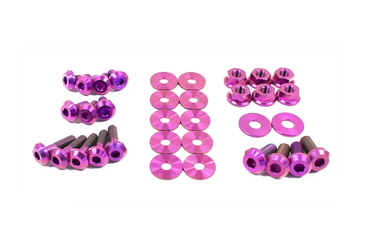Dress Up Bolts Titanium Engine Kit for Nissan 370Z (NIS-012) - Image 5