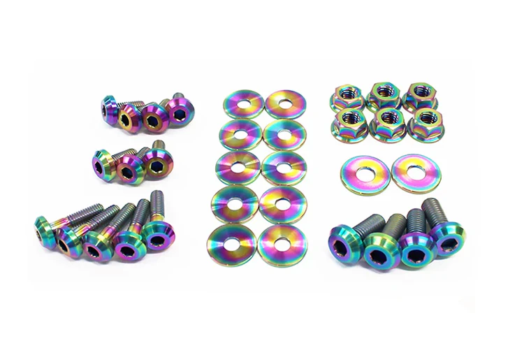 Dress Up Bolts Titanium Engine Kit for Nissan 370Z (NIS-012) - Image 6