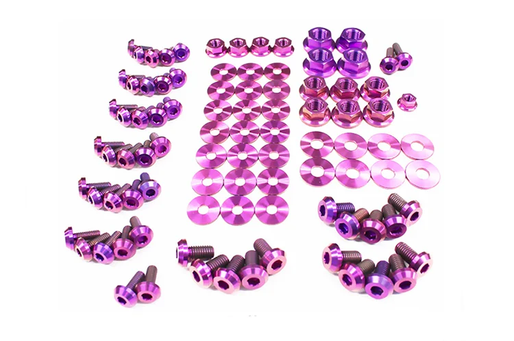 Dress Up Bolts Titanium Full Engine Bay Kit for 2G DSM (MIT-015) - Image 6