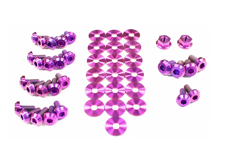 Dress Up Bolts Titanium Partial Engine Bay Kit for 2G DSM (MIT-016) - Image 6