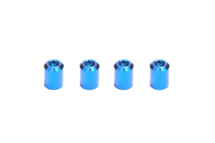 Dress Up Bolts Titanium Valve Stem Caps Bullet Style (ACC-001) - Image 4