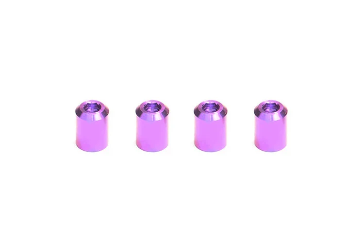 Dress Up Bolts Titanium Valve Stem Caps Bullet Style (ACC-001) - Image 7